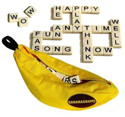 Bananagrams! A Fast-Paced Word Game for Linguistic Monkeys and Puzzle Enthusiasts!